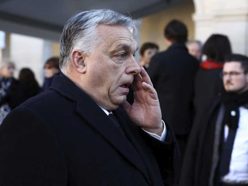 Viktor Orbán (foto Ap, via LaPresse) <br />
