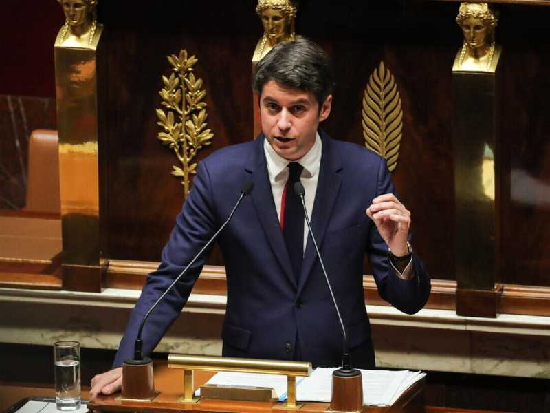  Gabriel Attal - foto Ansa