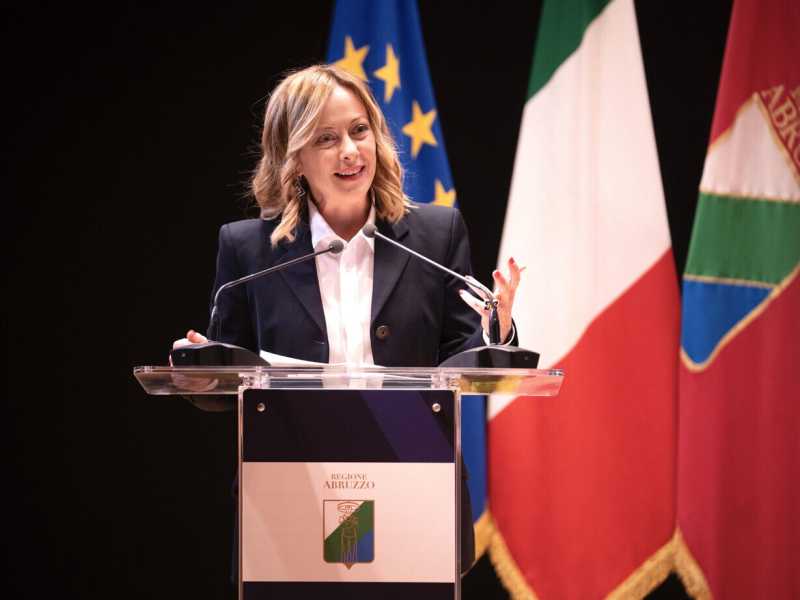 &nbsp;Giorgia Meloni - foto Ansa
