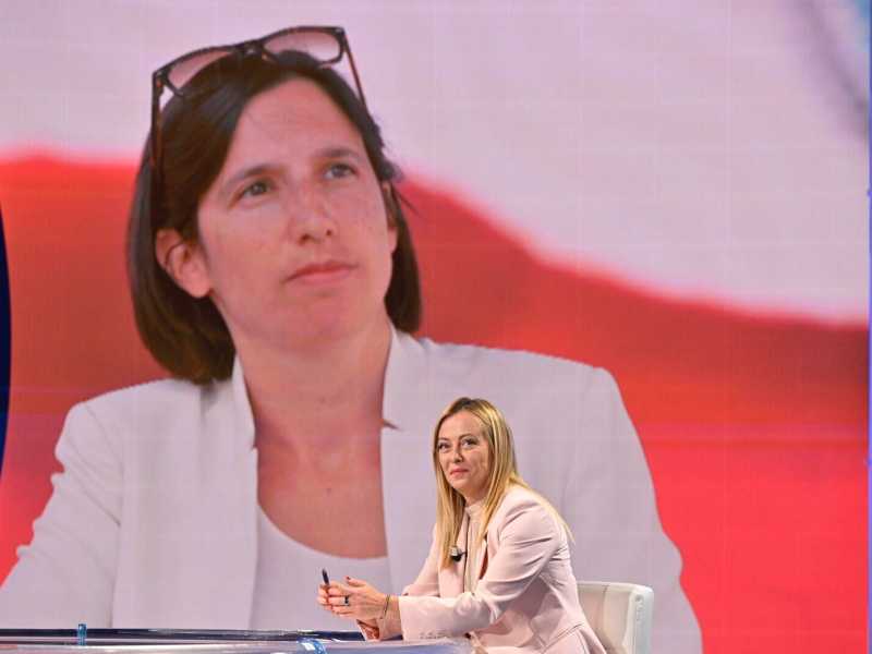 &nbsp;Elly Schlein e Giorgia Meloni - foto Ansa