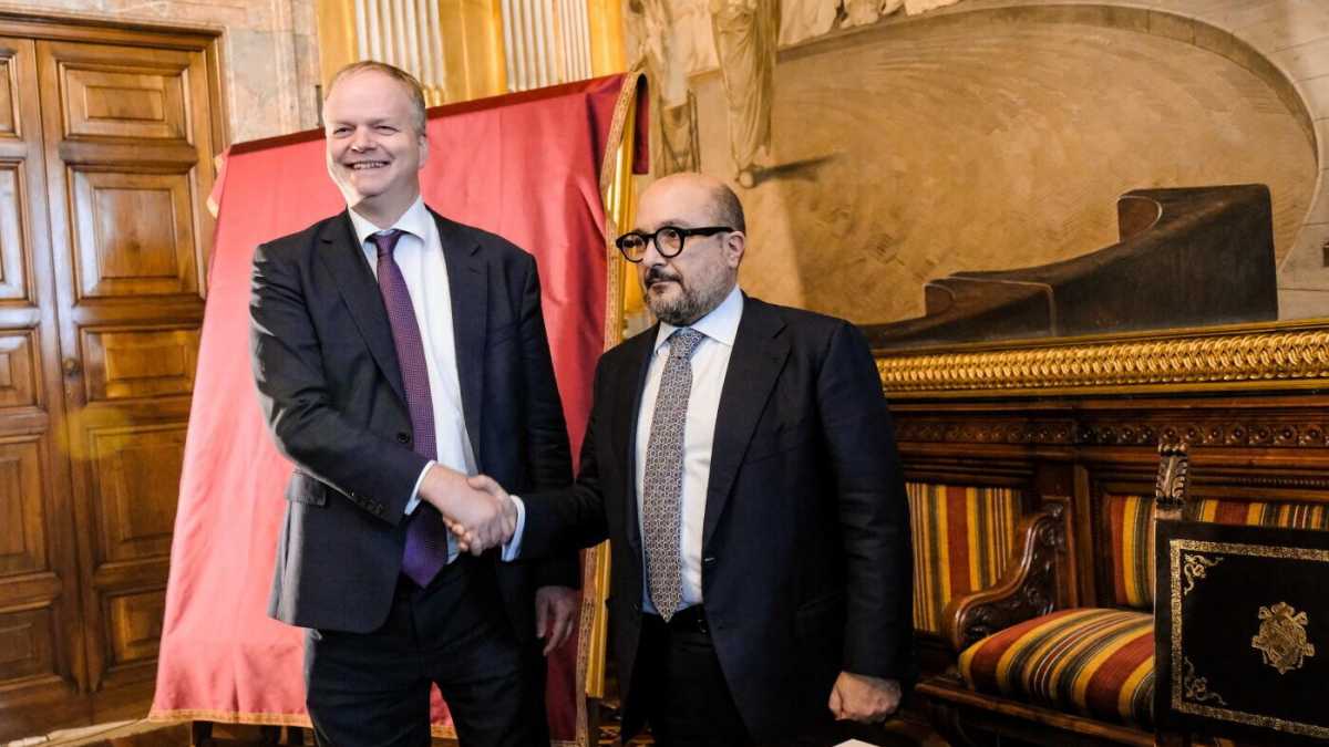 Immagine di Lo strano pranzo di Schmidt con Calatrava, Sangiuliano e Donzelli per la candidatura a Firenze
