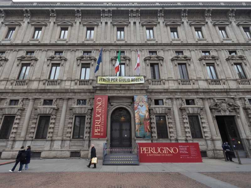 &nbsp;La facciata di Palazzo Marino - foto LaPresse