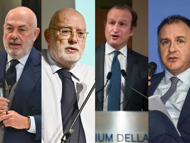 &nbsp;<strong>Edoardo Garrone, Antonio Gozzi, Alberto Marenghi ed Emanuele Orsini</strong>