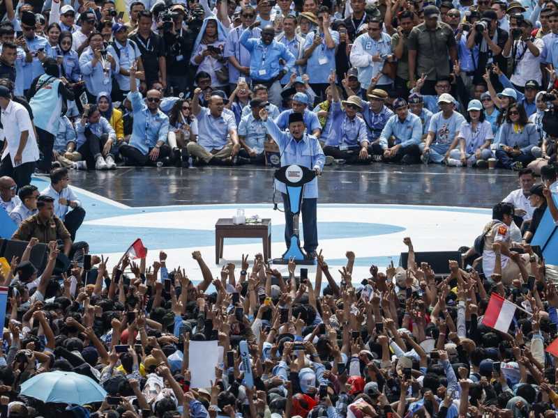 Prabowo Subianto - foto Ansa