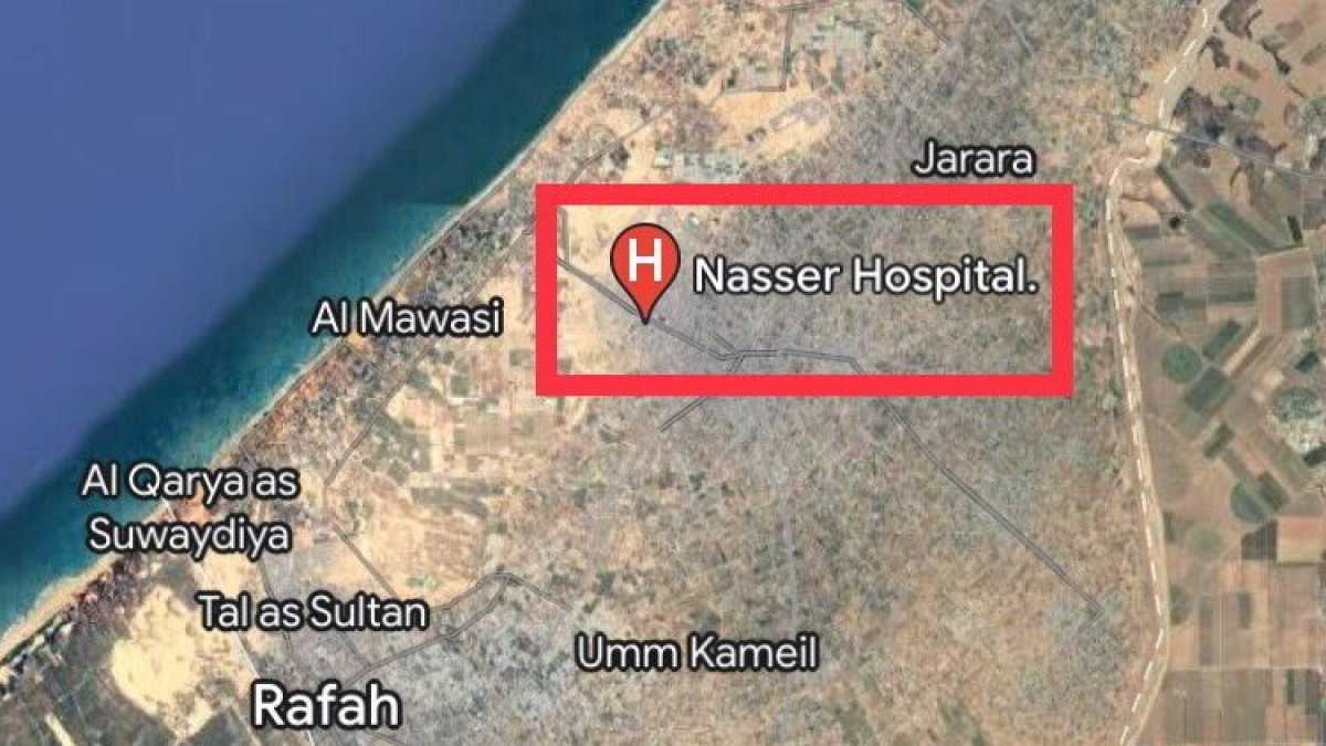 Immagine di L'esercito Israeliano inizia l'incursione nell'ospedale Nasser a Khan Yunis