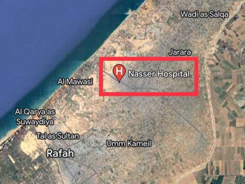L'esercito Israeliano inizia l'incursione nell'ospedale Nasser a Khan Yunis