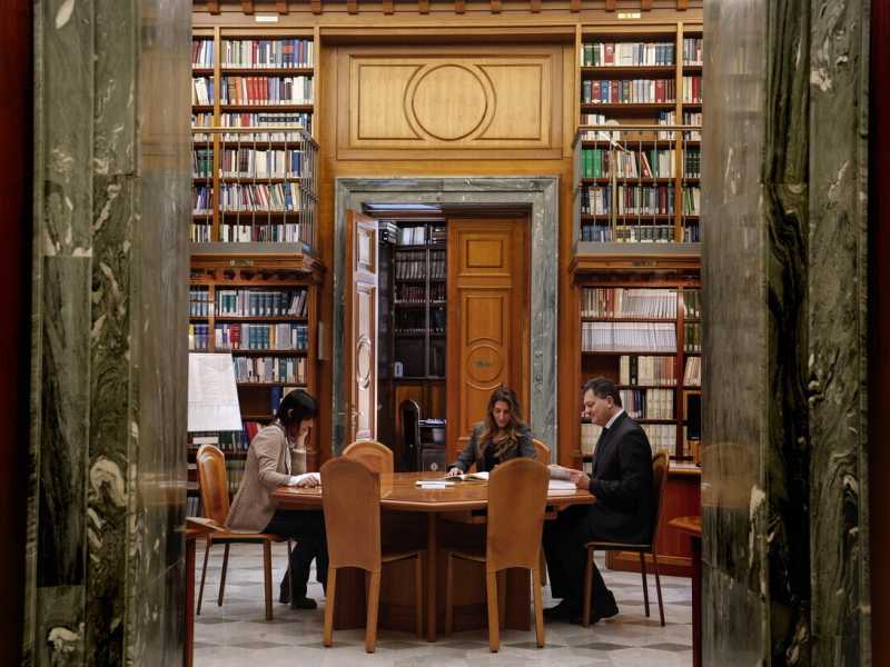  Biblioteca - Foto Ansa
