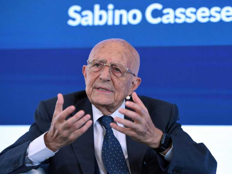 &nbsp;Sabino Cassese - foto Ansa