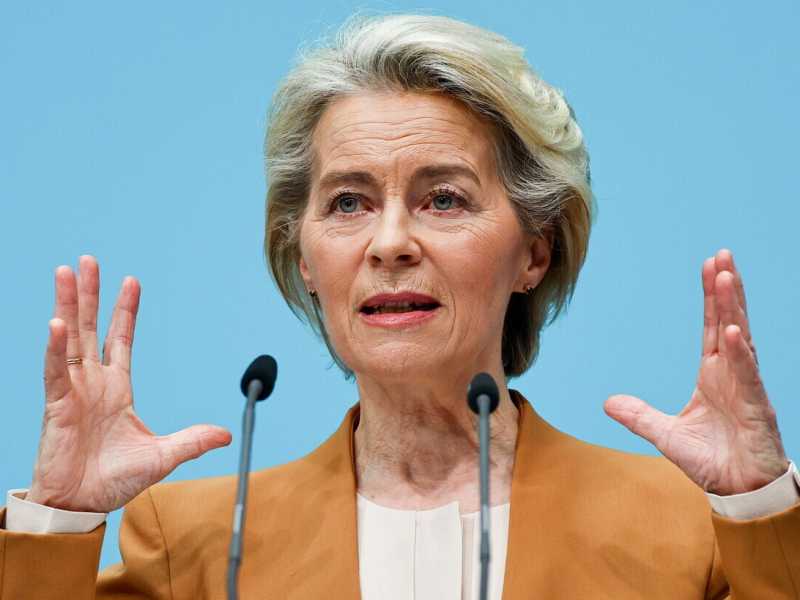 &nbsp;Ursula Von der Leyen - foto Ansa