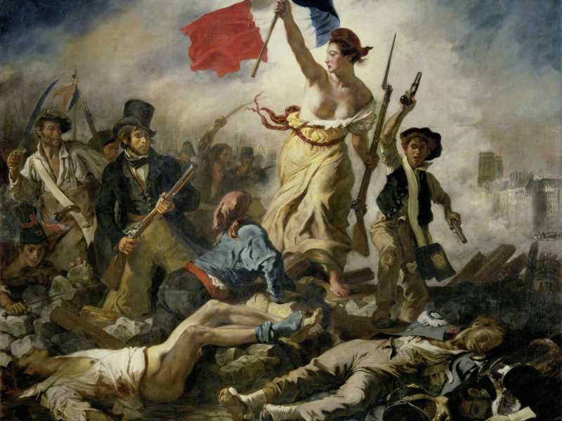  La libertà che guida il popolo - Eugene Delacroix