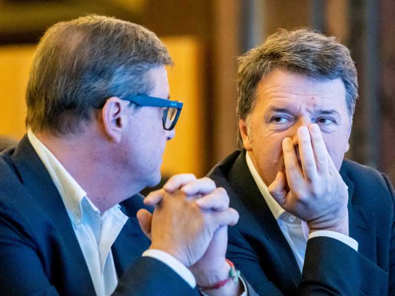 Carlo Calenda e Matteo Renzi (LaPresse)