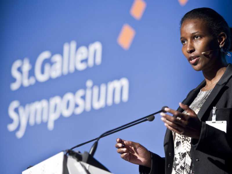 Ayaan Hirsi Ali è intervenuta su Unherd (foto Ansa) <br />