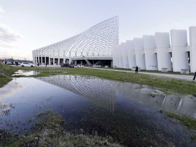 Citt&agrave; dello sport di Calatrava (LaPresse)&nbsp;<br />