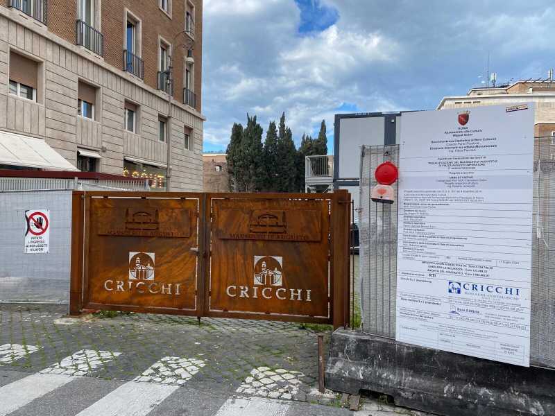 Il misterioso cantiere del mausoleo di Augusto