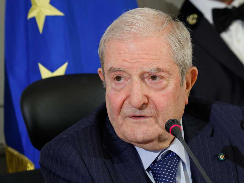  Il presidente della Corte Costituzionale Augusto Barbera - foto Ansa