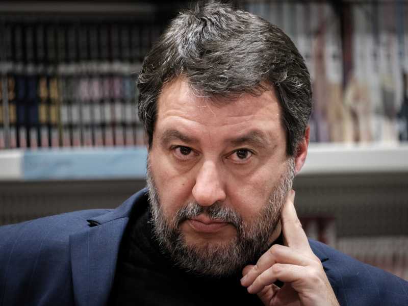 &nbsp;Matteo Salvini - foto via Getty Images