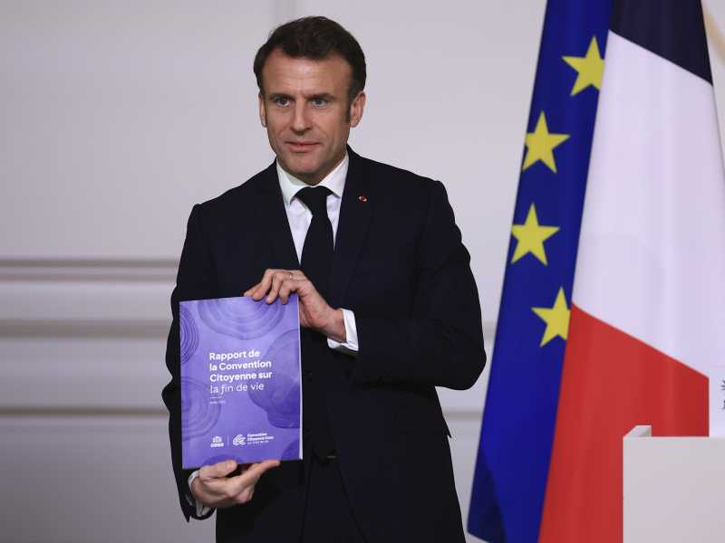 Emmanuel Macron (LaPresse)