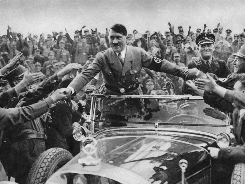 &nbsp;Adolf Hitler - foto via Getty Images