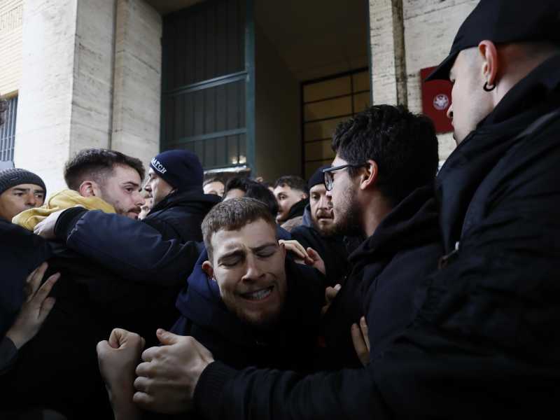 &nbsp;Studenti occupano il rettorato della Sapienza - foto LaPresse