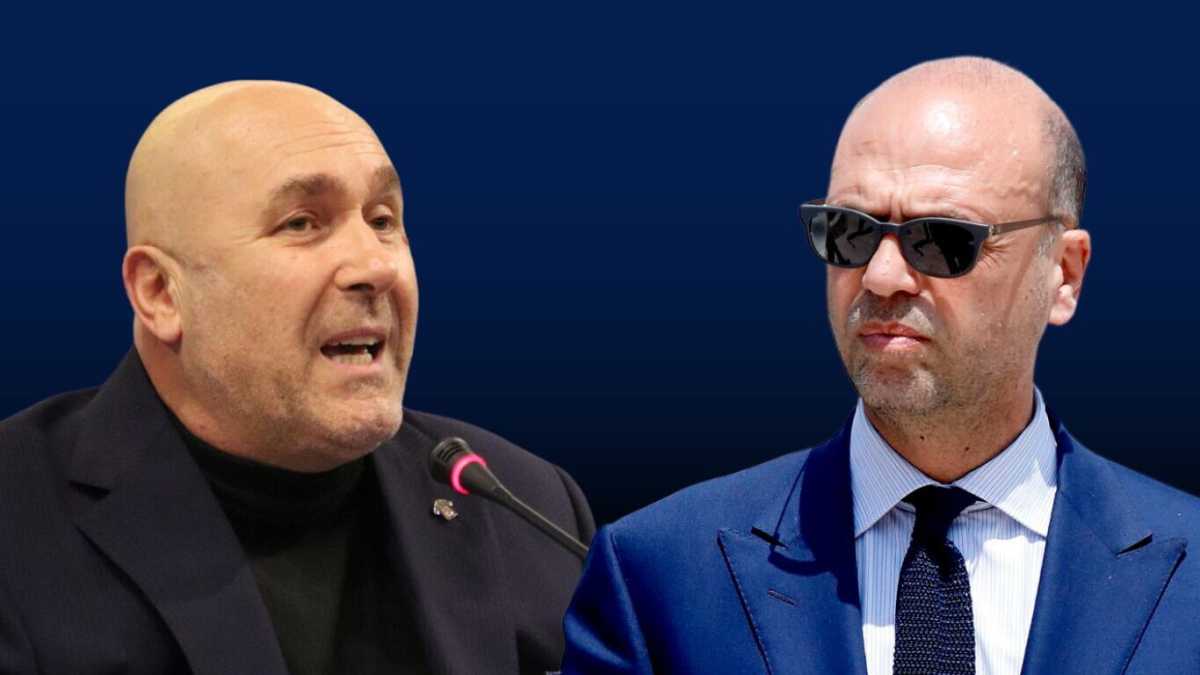 Immagine di Alfano & Bandecchi: il filo che unisce l'ex delfino del Cav. e il sindaco che sogna Palazzo Chigi