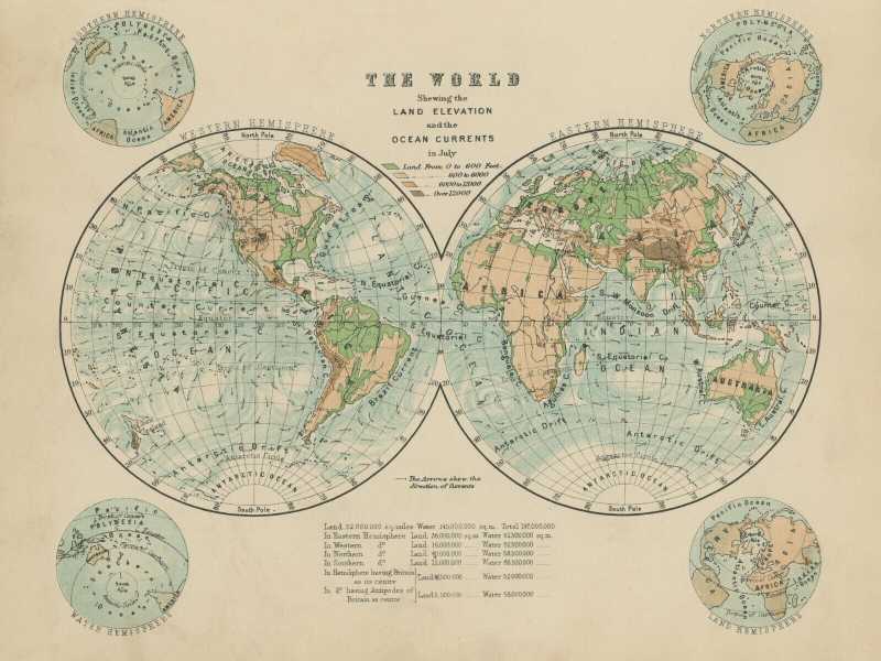 Vecchi mappamondi e nuova geopolitica