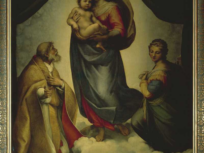 La Madonna Sistina di Raffaello - foto via Getty Images&nbsp;