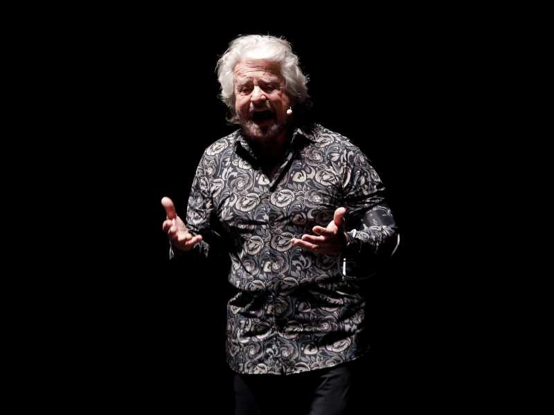 Beppe Grillo - foto Ansa