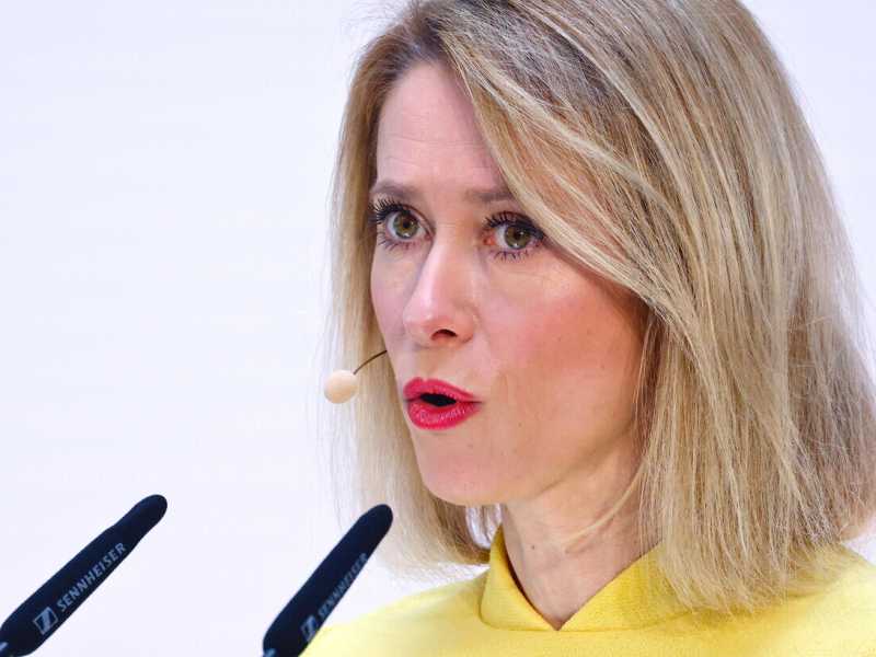 &nbsp;Kaja Kallas - foto Ansa