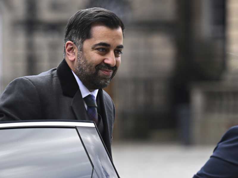 Il primo ministro scozzese Humza Yousaf (LaPresse)&nbsp;<br />