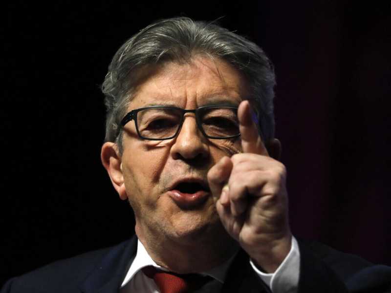  Jean-Luc Melenchon - foto Ansa