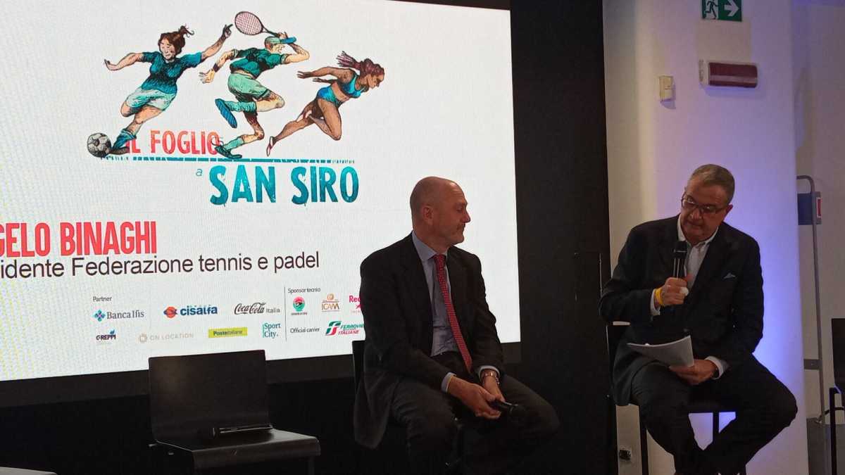 Immagine di Sinner, i Giochi olimpici e il successo del tennis in Italia. La versione di Angelo Binaghi