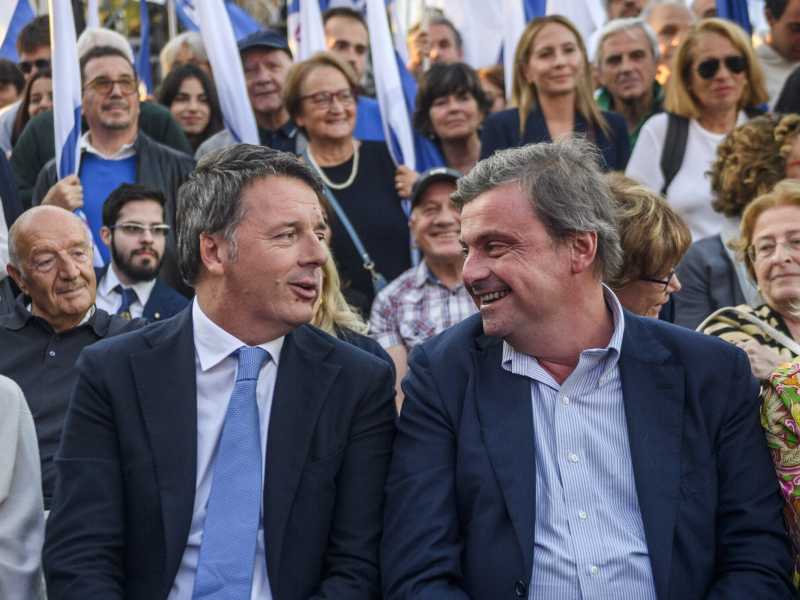  Matteo Renzi e Carlo Calenda - foto via Getty Images