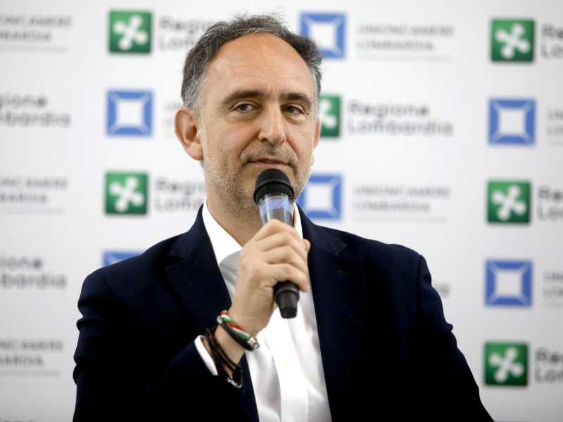 L'assessore all'Agricoltura della Lombardia Alessandro Beduschi - foto Ansa
