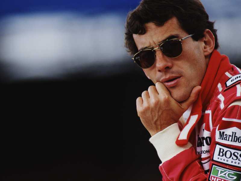  Ayrton Senna - foto via Getty Images