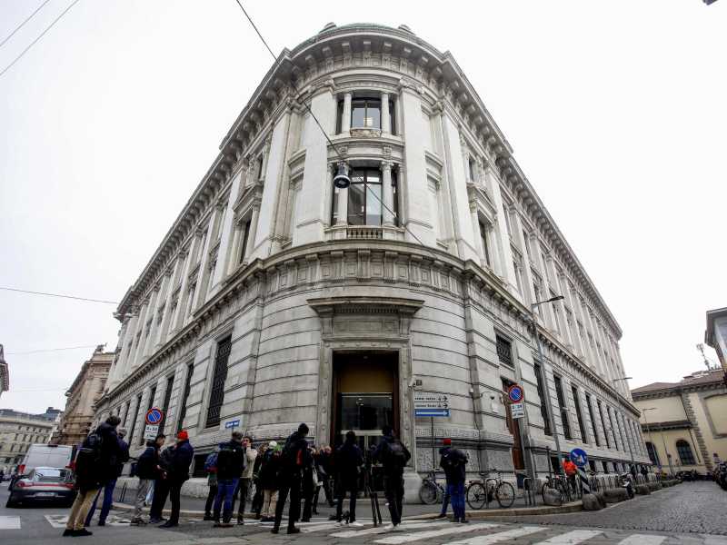  La sede di Bankitalia a Milano - foto Ansa