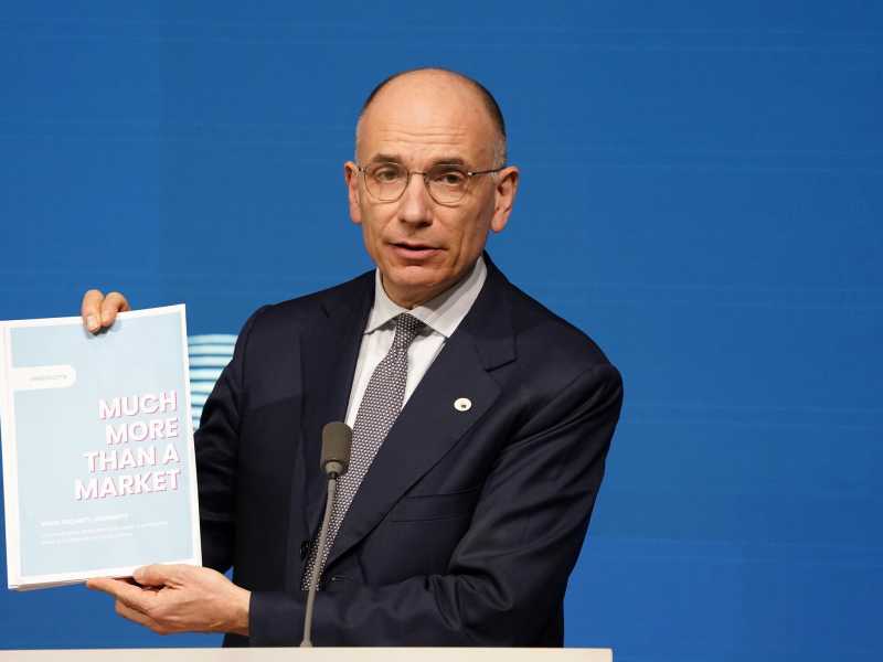 &nbsp;Enrico Letta - foto via Getty Images