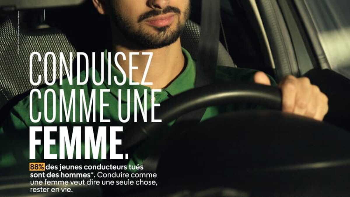 Immagine di "Guidate come una donna". La campagna di sensibilizzazione in Francia che guarda alla statistica