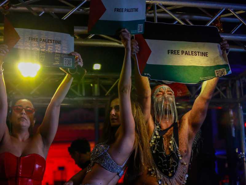 Il rapporto del 2021 sull’accettazione Lgbt di Berkeley ha classificato Israele al 44esimo posto su 175 paesi, mentre la Palestina è 130esima (foto Getty) <br />