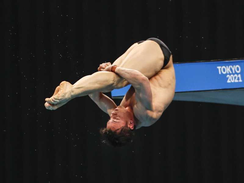 Tom Daley (foto Epa, via Ansa)