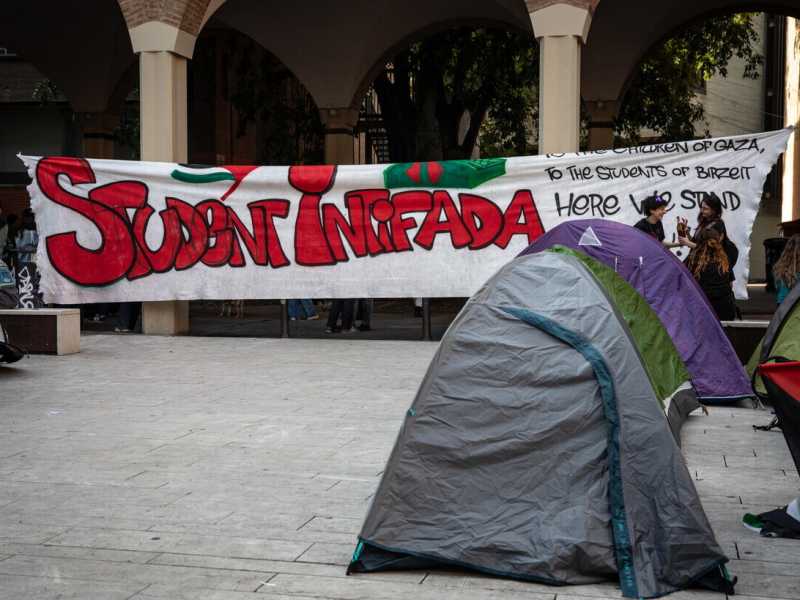 Studenti a Bologna (Ansa)