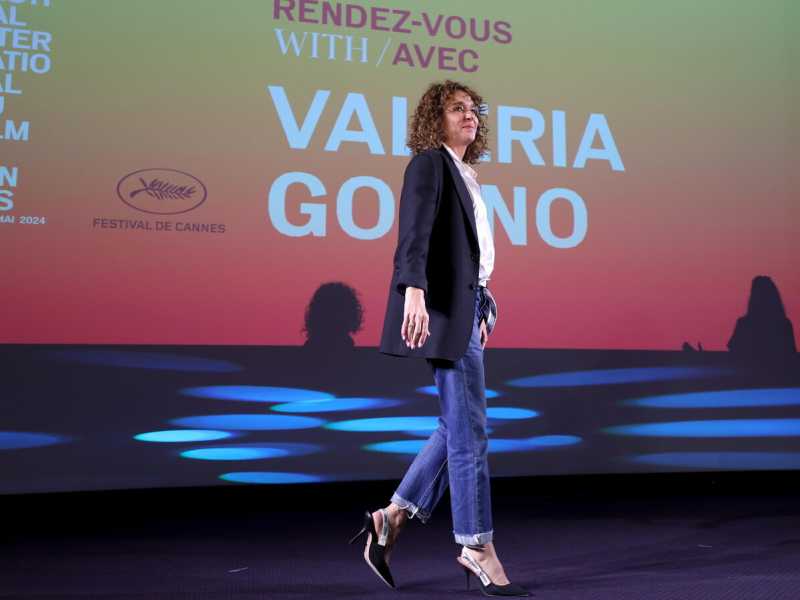  Valeria Golino a Cannes - foto Ansa