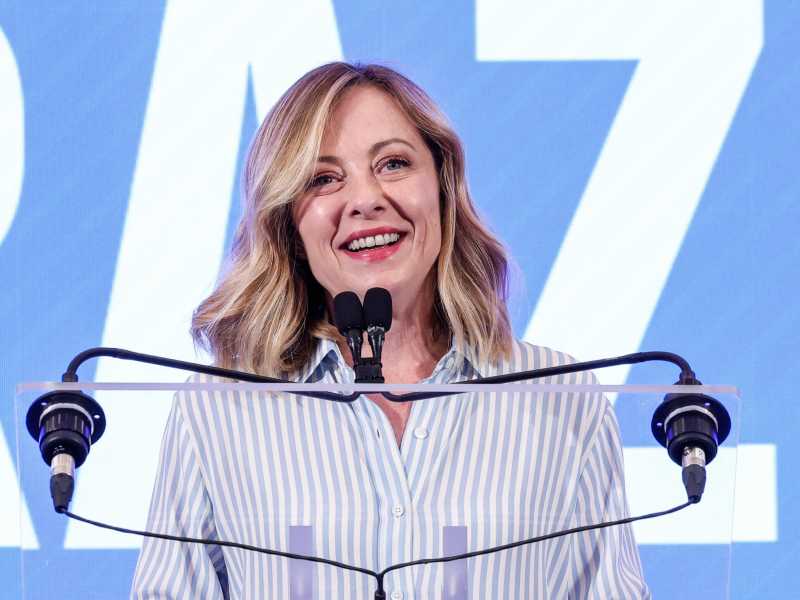  Giorgia Meloni - foto Ansa