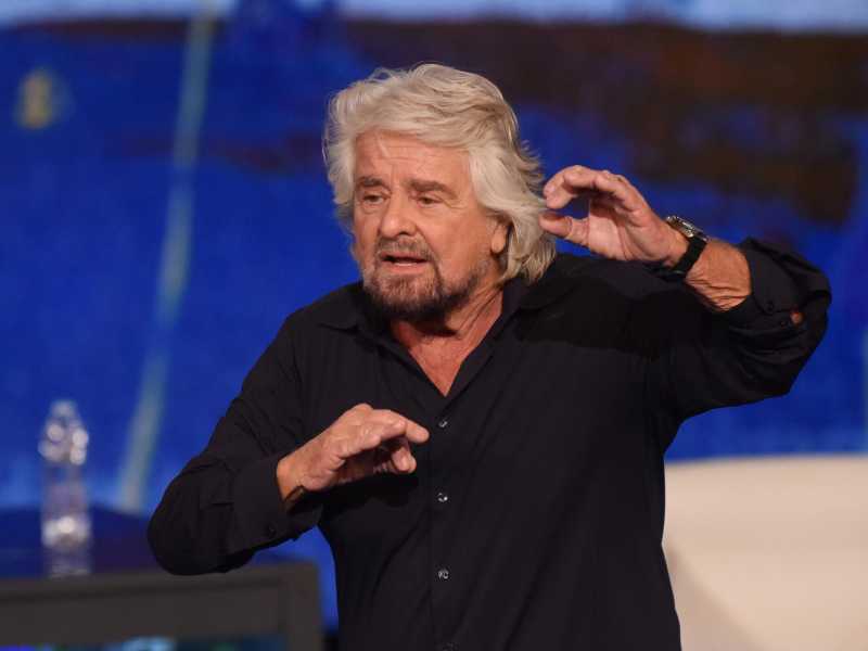  Beppe Grillo - foto LaPresse