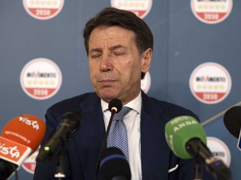 Giuseppe Conte (Ansa)