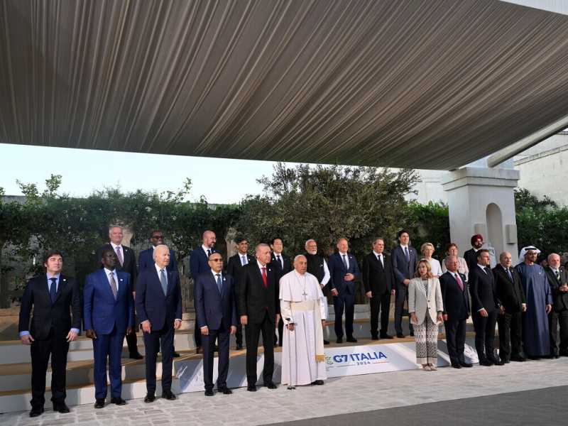 Un G7 piccolo piccolo con Israele