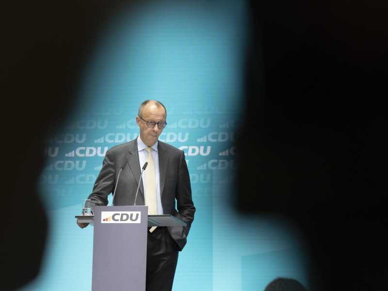 &nbsp;Il leader della Cdu Friedrich Merz - foto via Getty Images