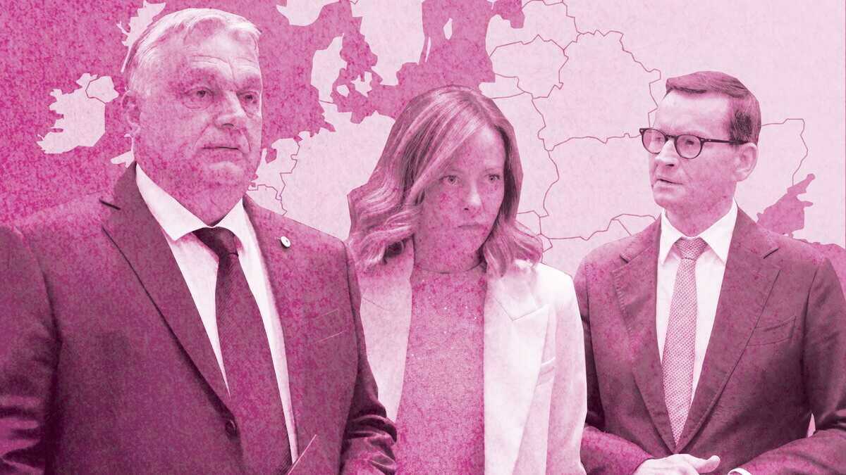 Immagine di Lo specchio deformante di Orbán a Bruxelles