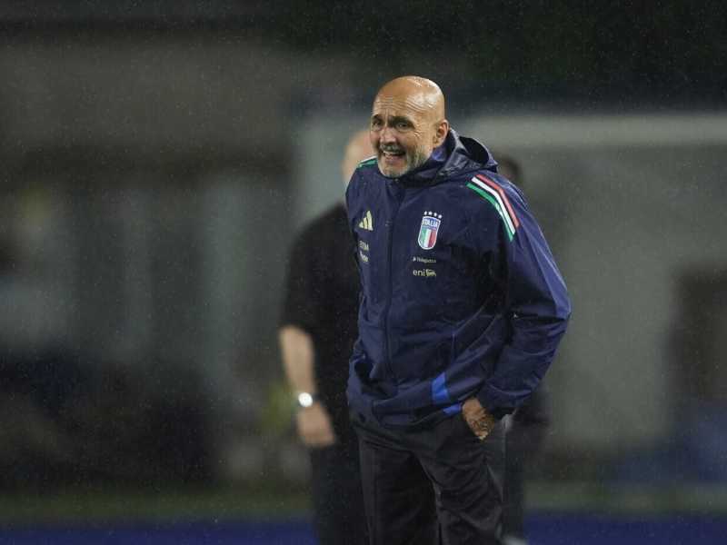 Luciano Spalletti (foto Ap, via LaPresse)
