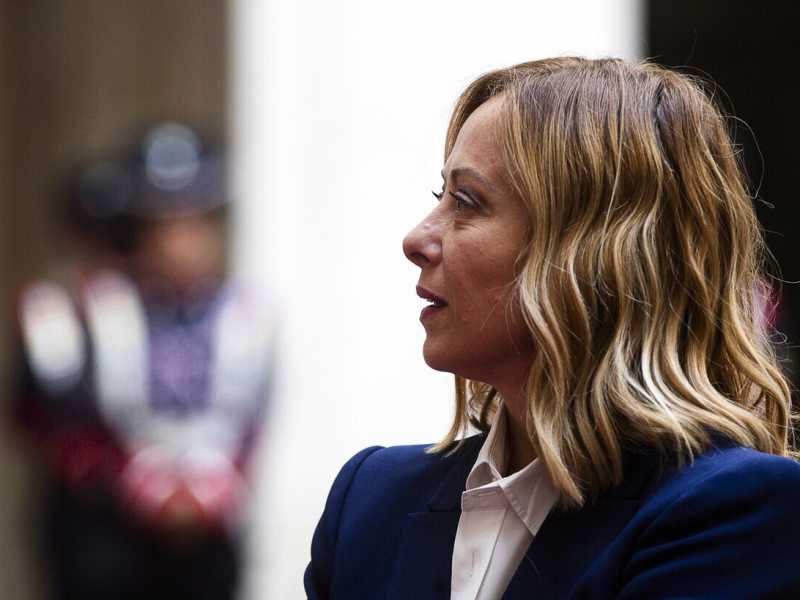 &nbsp;Giorgia Meloni - foto Ansa