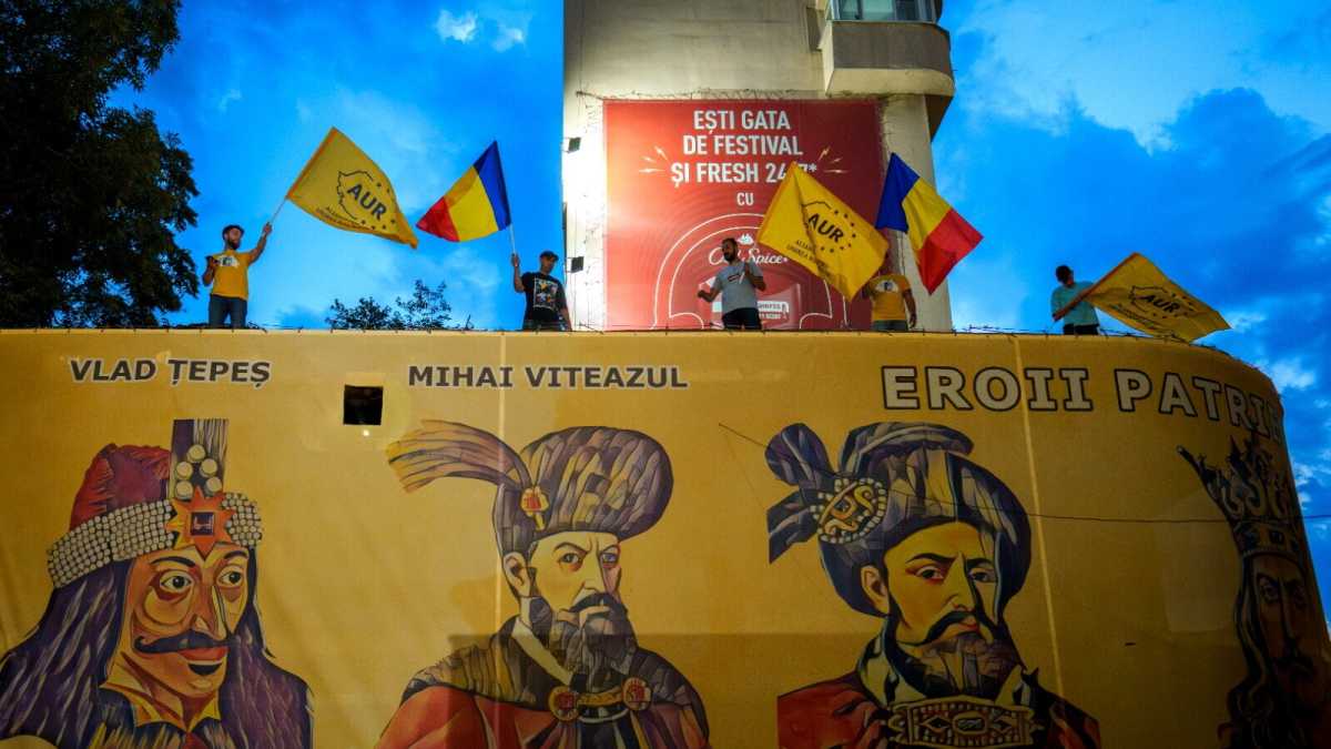 Immagine di Dracula, l’eroe. Così l’estrema destra rumena l’ha rispolverato in campagna elettorale